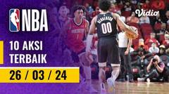 Top 10 | Aksi Terbaik - 26 Maret 2024 | NBA Regular Season 2023/24
