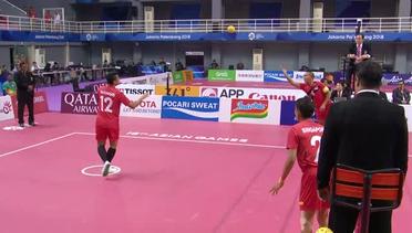 Full Highlight Sepak Takraw Putra Indonesia vs Singapura 2 - 0 | Asian Games 2018