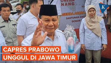Survei Litbang Kompas Ada Perubahan Suara di Jawa Timur: Elektabilitas Prabowo Tertinggi