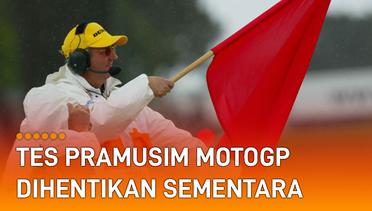 Hujan Semalaman, Tes Pramusim MotoGP Mandalika Dihentikan Sementara