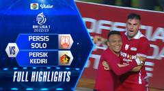 Full Highlights - PERSIS Solo VS PERSIK Kediri | BRI Liga 1 2022/2023