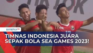 [BREAKING NEWS] Menang 5-2, Timnas Indonesia Bawa Pulang Medali Emas Sepak Bola SEA Games 2023!