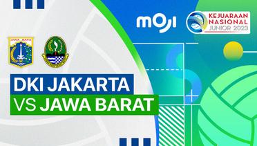 Putra: DKI Jakarta vs Jawa Barat - Full Match | Kejurnas Junior 2023