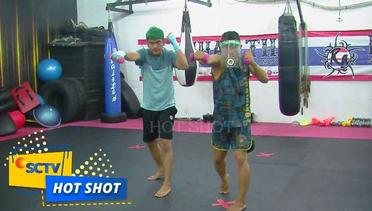 Ridwan Ghani Olahraga Muay Thai Demi Tingkatkan Stamina Tubuh | Hot Shot