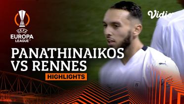 Panathinaikos vs Rennes - Highlights | UEFA Europa League 2023/24