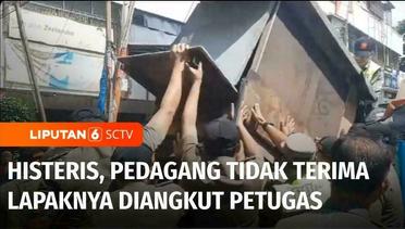 Teriakan Histeris Pedagang Warnai Penertiban PKL di Kawasan Senen, Jakarta Pusat | Liputan 6