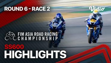 Round 6: SS600 | Race 2 | Highlights | Asia Road Racing Championship 2023