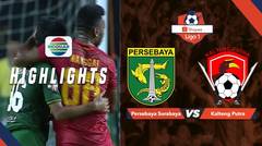 Half-Time Highlights - Persebaya (1) vs Kalteng Putra (1) | Shopee Liga 1