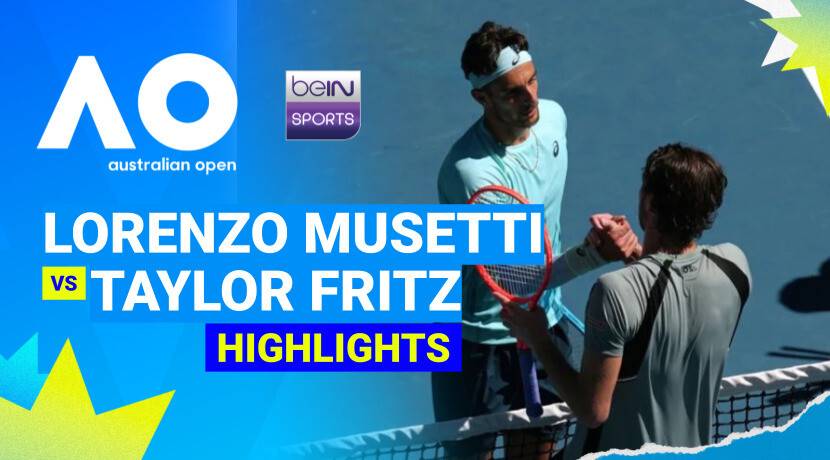 Lorenzo Musetti (ITA) vs Taylor Fritz (USA) - Men's Singles Round 4 | Australian Open 2026