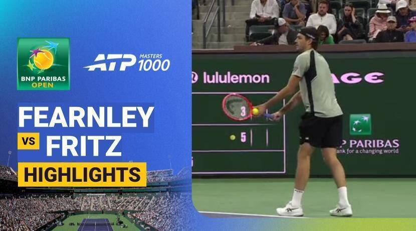 Jacob Fearnley vs Taylor Fritz - Round 2 | ATP 1000: BNP Paribas Open 2026