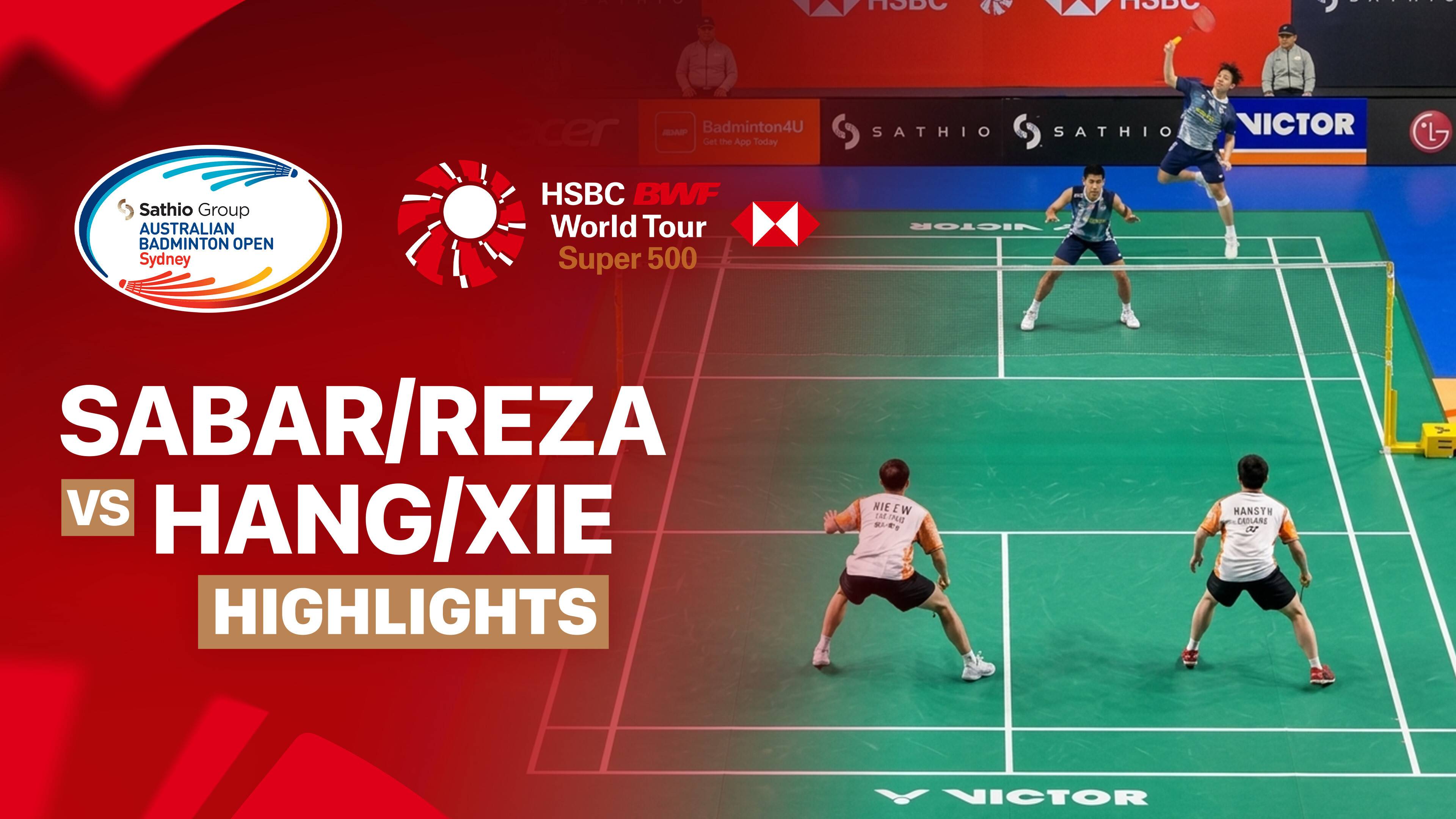 Sabar Karyaman Gutama / Moh Reza Pahlevi Isfahani (INA) vs Wang Yue Hang (ENG) / Zewei Xie (AUS) - Men's Doubles Round of 16 | SATHIO GROUP Australian Open 2026