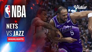 Brooklyn Nets vs Utah Jazz - Highlights |  NBA Regular Season 2023/24