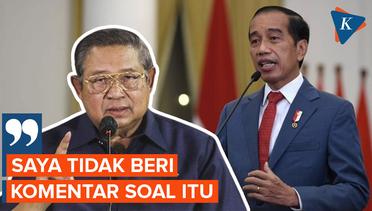 SBY Enggan Komentari Isu Pemakzulan Presiden Jokowi