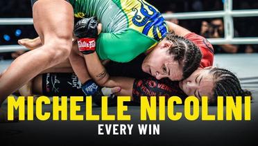 Every Michelle Nicolini Win - ONE Full Fights