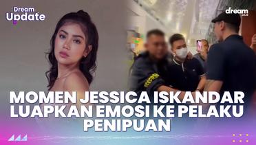 Akhirnya Tertangkap Setelah Setahun Buron, Momen Jessica Iskandar Luapkan Emosi ke Pelaku Penipuan