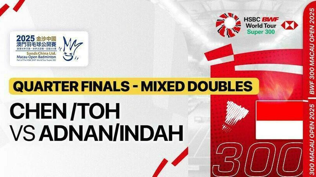 Chen Tang Jie/Toh Ee Wei (MAS) vs Adnan Maulana/Indah Cahya Sari Jamil ...