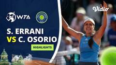 Semifinal: Sara Errani vs Camila Osorio - Highlights | WTA Copa Colsanitas Zurich 2024