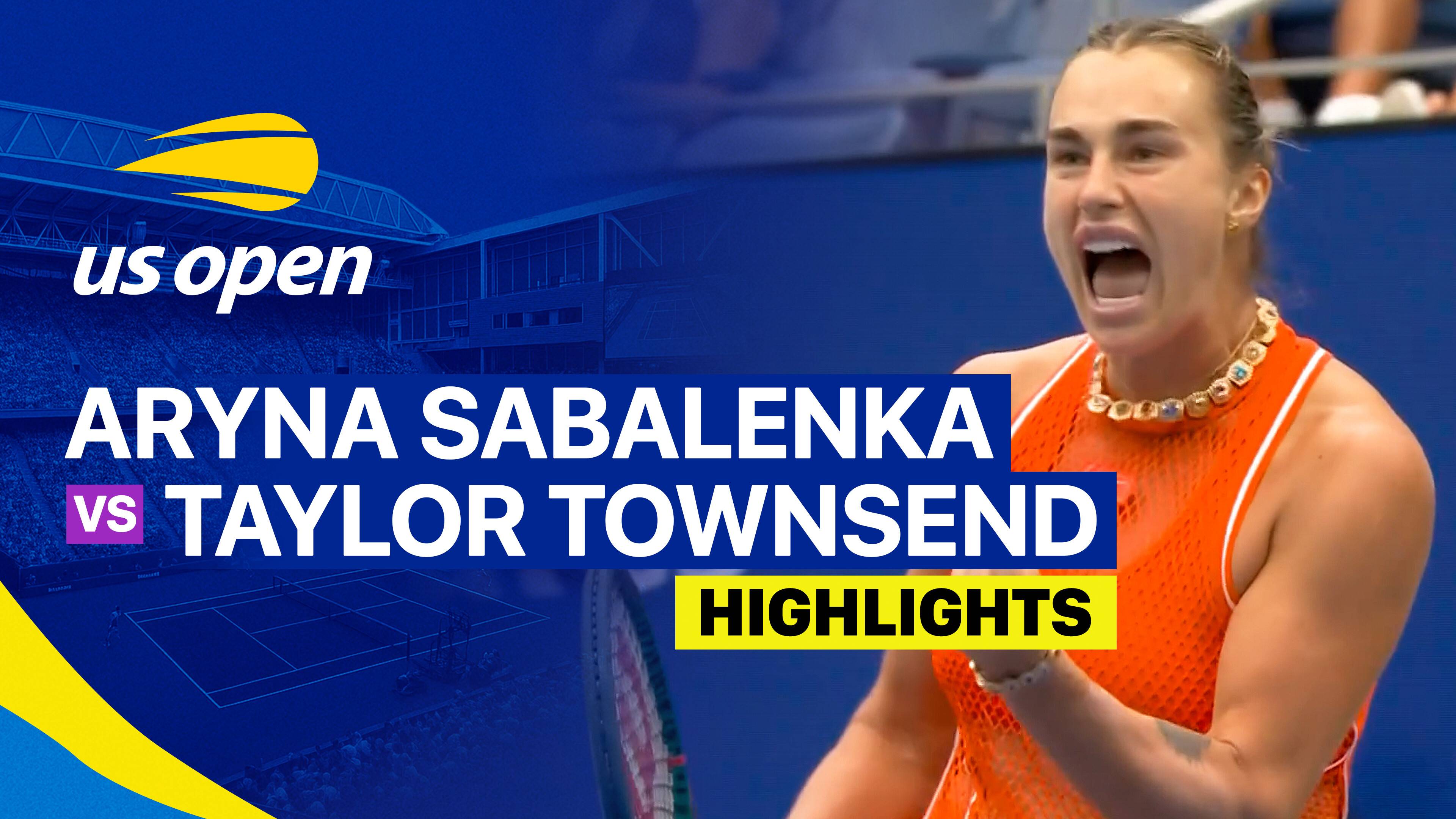 Aryna Sabalenka vs Taylor Townsend - Women's Singles Round of 16 | US Open Tennis Championships 2026