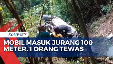 Mobil Masuk Jurang Sedalam 100 Meter di Cianjur, 1 Orang Tewas