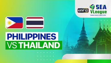 Full Match | Putri: Philippines vs Thailand | SEA VLeague - Thailand