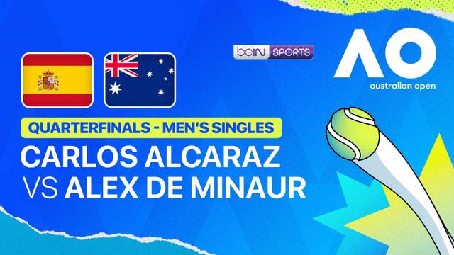 Carlos Alcaraz (ESP) vs Alex de Minaur (AUS) - Full Match | Australian Open 2026