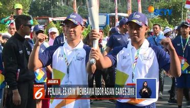 Tukang Es Krim Jadi Pembawa Obor Asian Games di Jakarta, Siapa Dia? - Liputan6 Siang