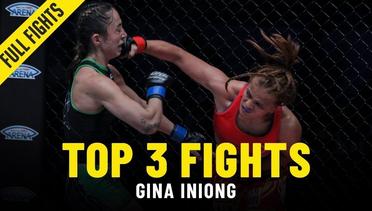 Gina Iniong's Top 3 Fights