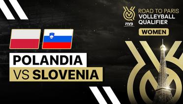 Full Match | Polandia vs Slovenia | Women's FIVB Road to Paris Volleyball Qualifier