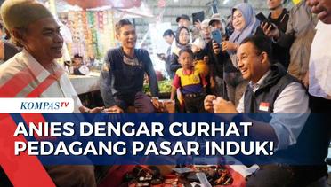 Blusukan dan Dengar Curhat Pedagang di Pasar Induk Cianjur, Anies Baswedan: Daya Beli Perlu Dijaga