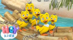 Five Little Ducks song for kids
