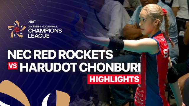 NEC Red Rockets vs Harudot Chonburi RMUTT VC - Highlight | AVC Women's Champions League 2026