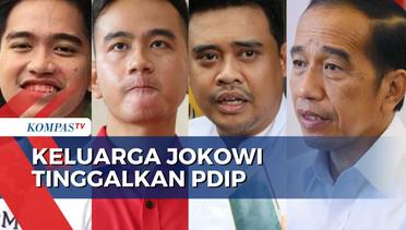 Satu per Satu Keluarga Presiden Jokowi Tinggalkan PDIP