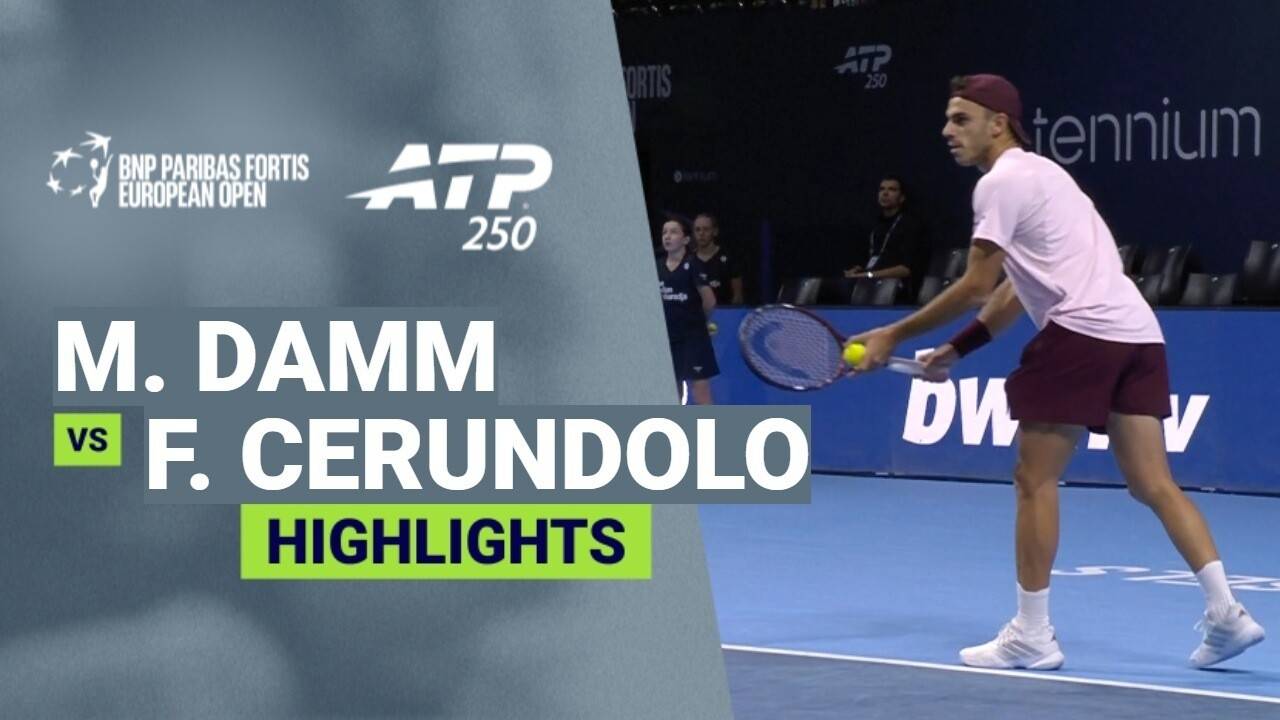 Martin Damm vs Francisco Cerundolo - Round 2 | ATP 250: BNP Paribas Fortis European Open 2026