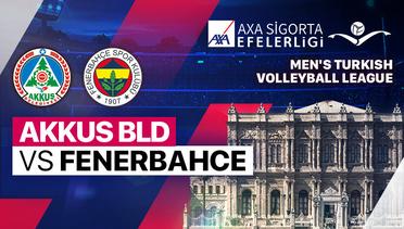 Akkus Bld. vs Fenerbahce Parolapara - Full Match | Men's Turkish Volleyball League 2023/24