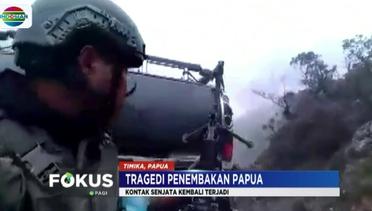 Brimob Polda Papua Diserang KKB, Terjadi Kontak Senjata 1 Jam - Fokus Pagi