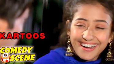 Manisha Koirala & Sanjay Dutt Funny | Comedy Scene | Kartoos | Sanjay Dutt, Jackie Shroff | HD