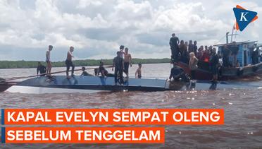 Kapal Evelyn Oleng Lalu Tenggelam di Perairan Indragiri Hilir