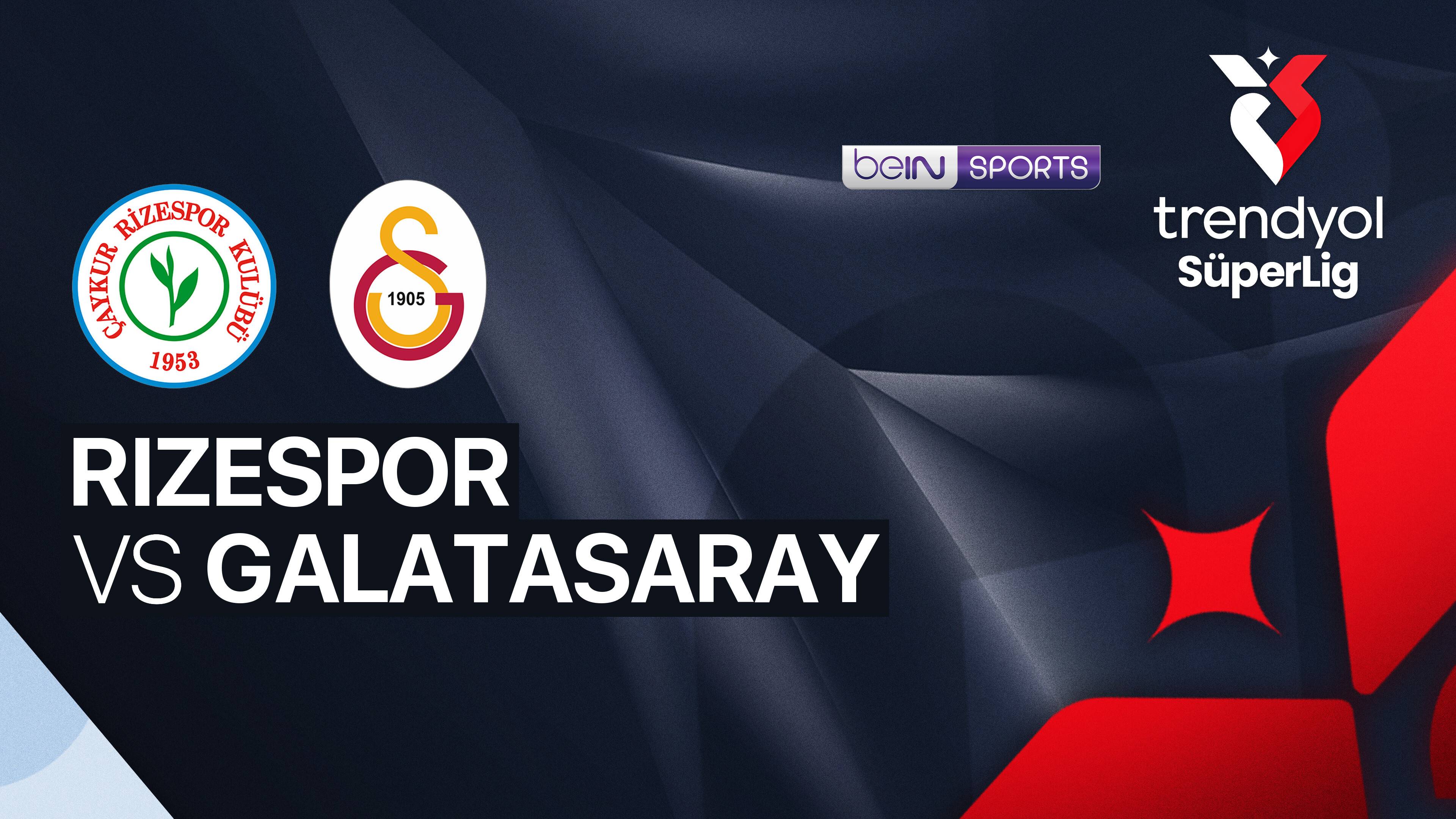 Rizespor vs Galatasaray