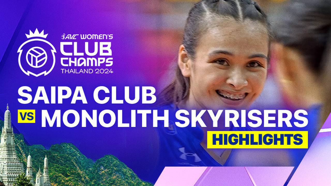 Saipa Club vs Monolith Skyrisers Highlights 2024 Asian Women's Club