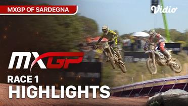MXGP of Sardegna - Riola Sardo - MXGP - Race 1 - Highlights | MXGP 2024