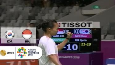 Korea Selatan vs Indonesia - Badminton Beregu Putri | Asian Games 2018 - Full Match