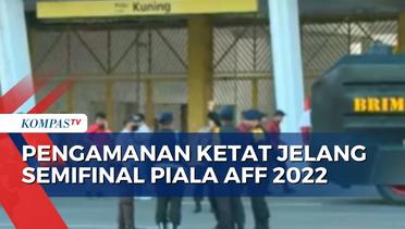 Jelang Laga Semifinal Piala AFF 2022 Indonesia VS Vietnam, Ribuan Personel Gabungan Amankan GBK!