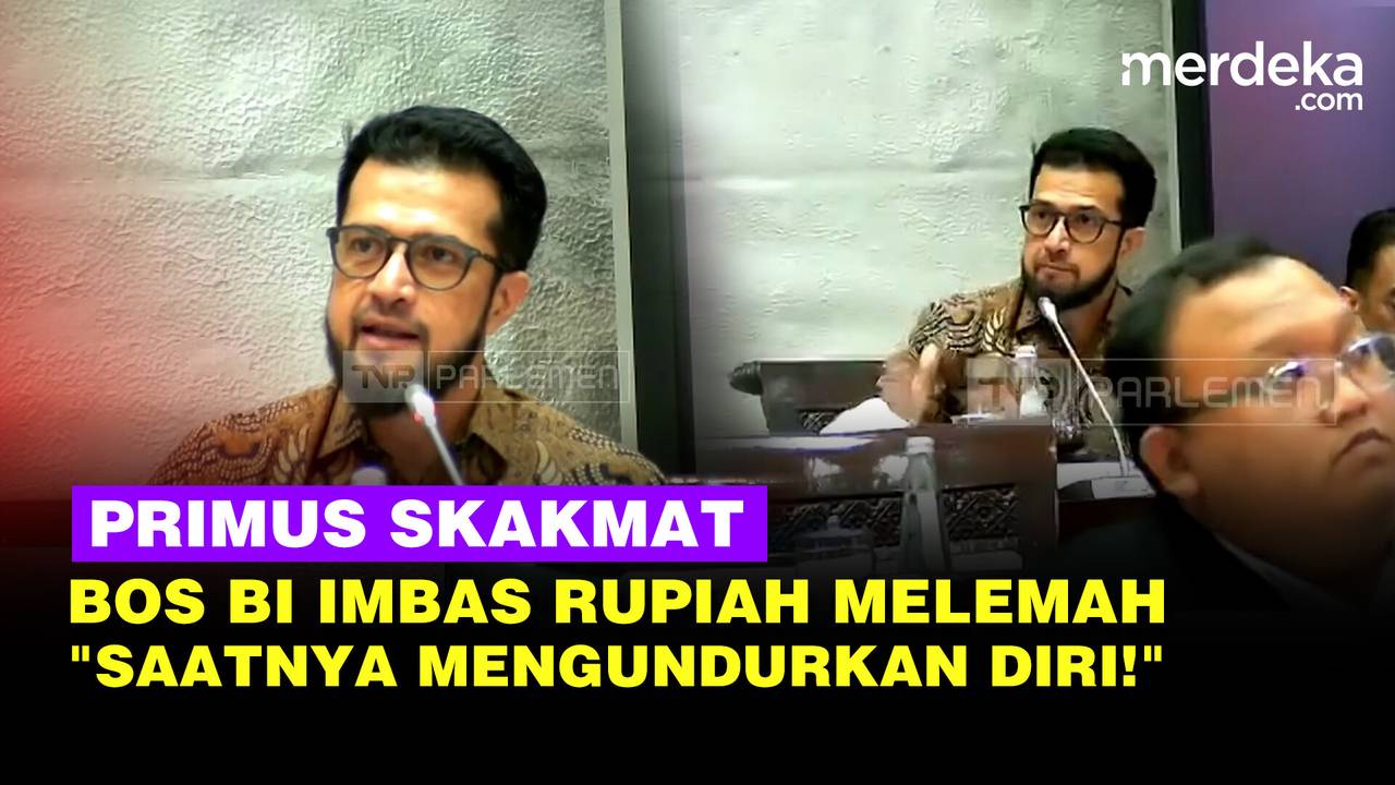 Primus Komisi XI PAN Skakmat Gubenur BI Imbas Rupiah Anjlok: Saatnya ...