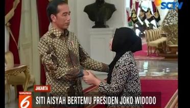 Kala Siti Aisyah Cium Tangan Presiden Jokowi - Liputan 6 Terkini
