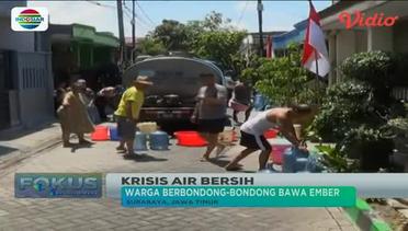 Pipa PDAM Rusak, Warga Surabaya Krisis Air Bersih – Fokus Pagi