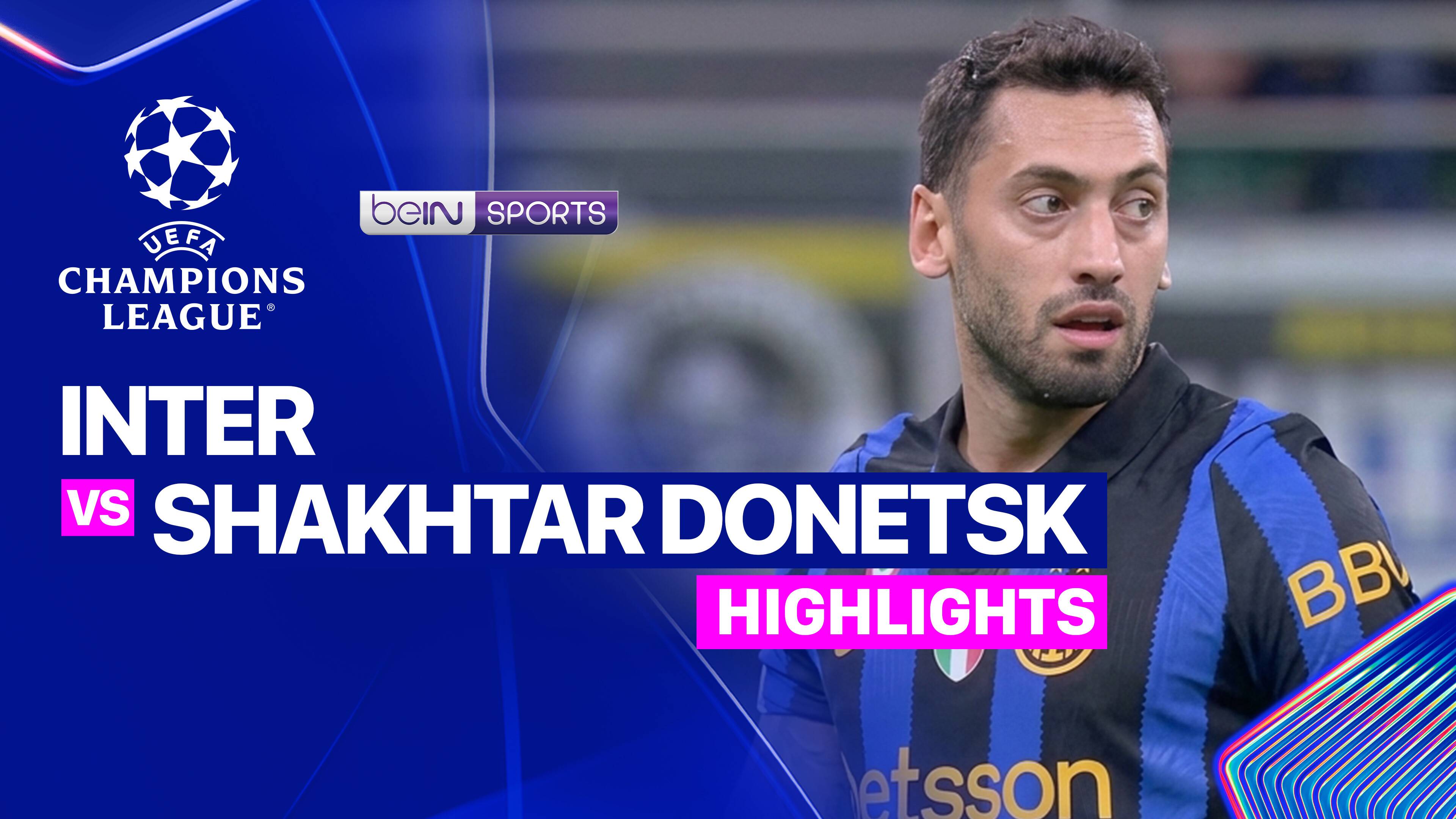 Inter vs FC Shakhtar Donetsk