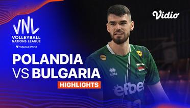 Polandia vs Bulgaria - Highlights | Men's Volleyball Nations League 2024