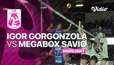Highlights | Igor Gorgonzola Novara vs Megabox Ond. Savio Vallefoglia | Italian Women's Serie A1 Volleyball 2022/23