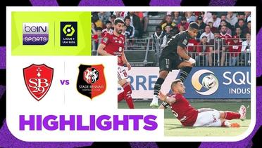 Brest vs Rennes - Highlights | Ligue 1 2023/2024