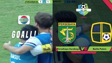 Goal Douglas Packer - Persebaya Surabaya (1) vs Barito Putera (1) | Go-Jek Liga 1 Bersama BukaLapak